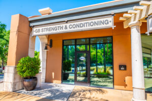 Exterior View, modern business park, free parking, well lite, safe and clean.