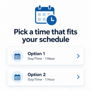 Pick A Time To Start
