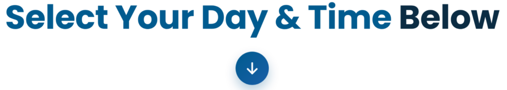 Select Day or Time Banner